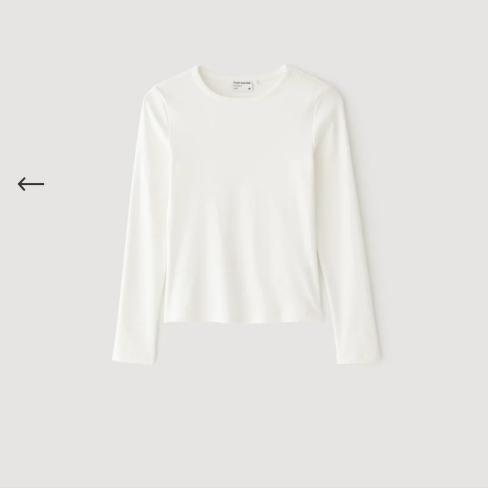 Frank and Oak Ribbed Long Sleeve